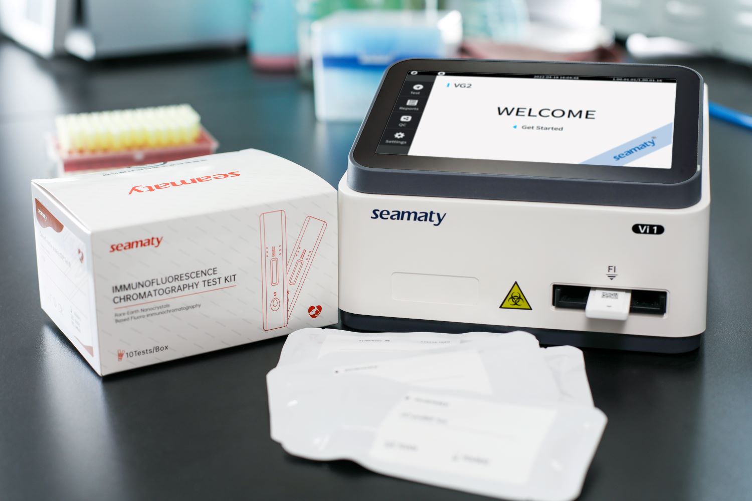 Seamaty VG2 Vet Blood Ananlyzer Seamaty VG2 Vet Blood Ananlyzer