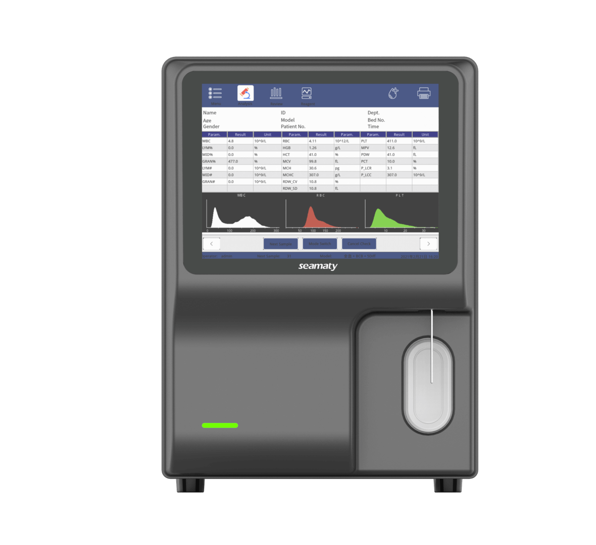 VBC30 Automatic Veterinary Hematology Analyzer