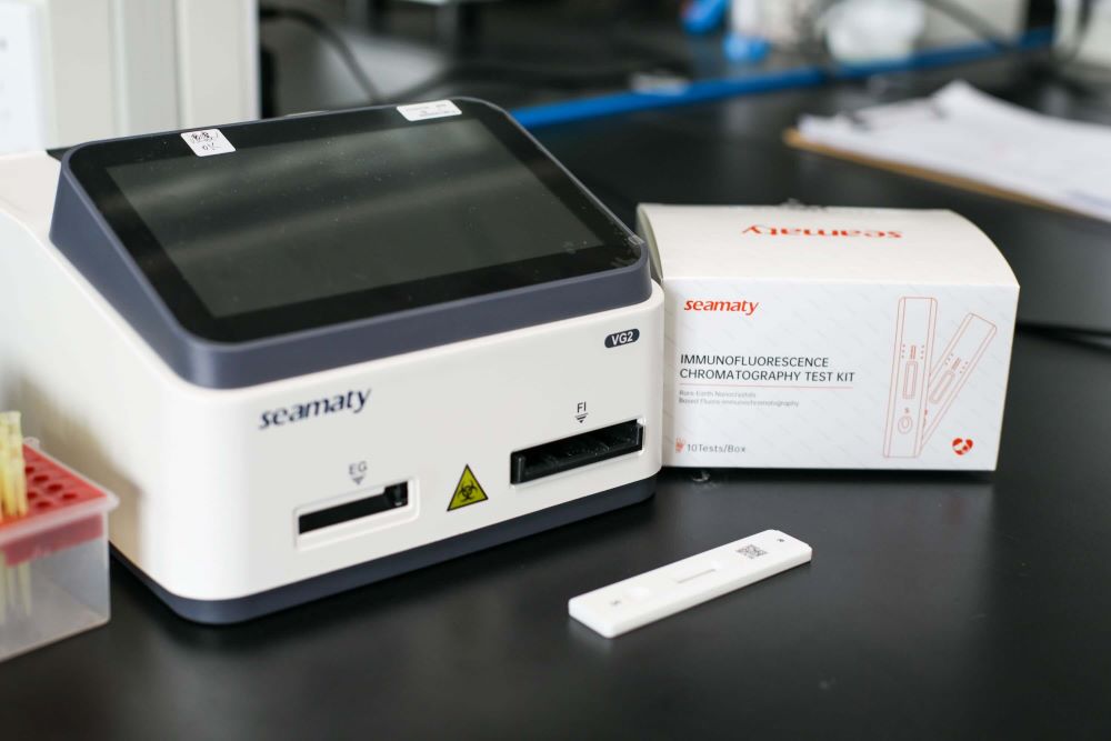 Seamaty VG2 Vet Blood Gas & Immunoassay Analyzer